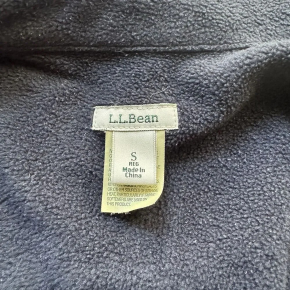 LL Bean Shirt Womens Red Flannel Fleece Lined Shacket Jacket Coat Ladies Small - Picture 10 of 11